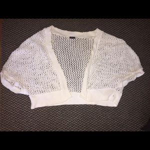 Torrid net cardigan